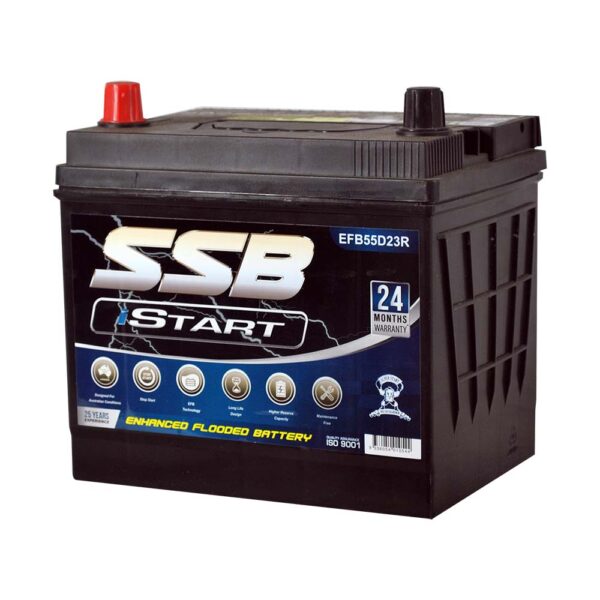 EFB55D23R SSB Stop Start EFB MF Car Battery