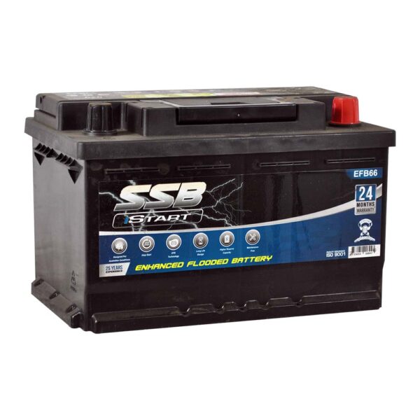 EFB66 SSB Stop Start EFB MF Car Battery