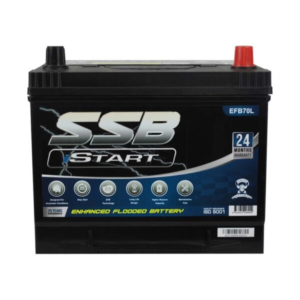 EFB70L SSB Stop Start EFB MF Car Battery
