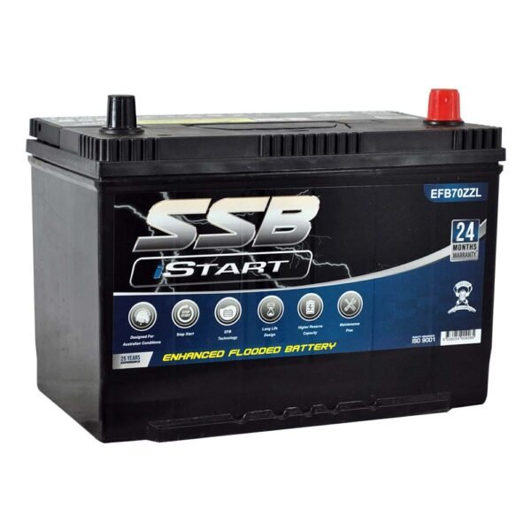 EFB70ZZL SSB Stop Start EFB MF Car Battery