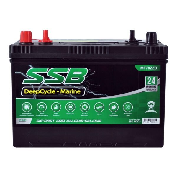 MF70ZZD SSB Marine Deep Cycle Battery
