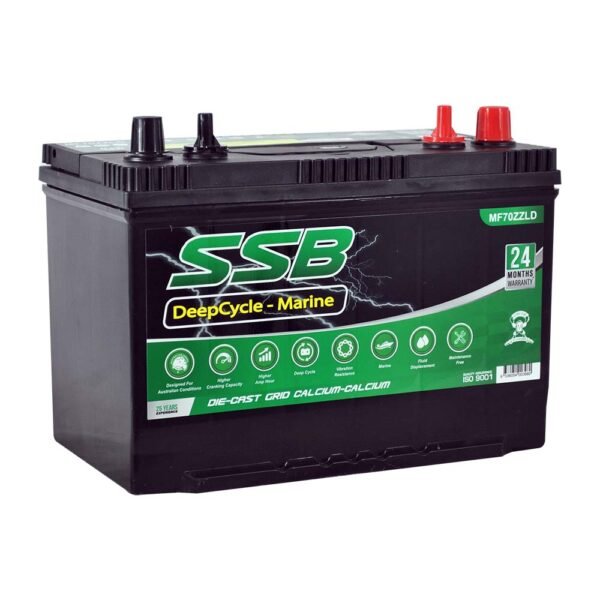 MF70ZZLD SSB Marine Deep Cycle Battery