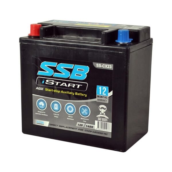 SS-CX23 SSB Auxiliary VRLA (AGM) Battery