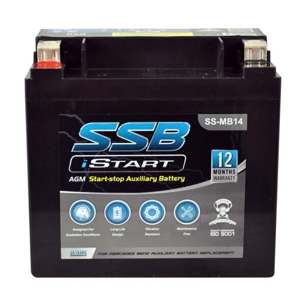 SS-MB14 SSB Auxiliary VRLA (AGM) Battery