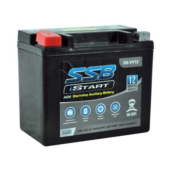 SS-VV12 SSB Auxiliary VRLA (AGM) Battery