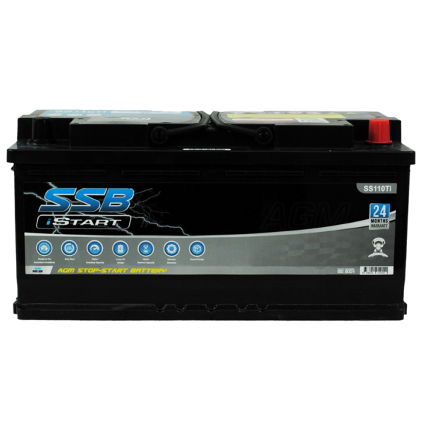 SS110Ti SSB Stop Start VRLA (AGM) Battery
