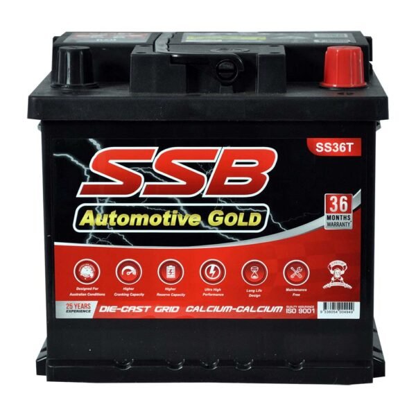 SS36T SSB Gold MF Car Battery