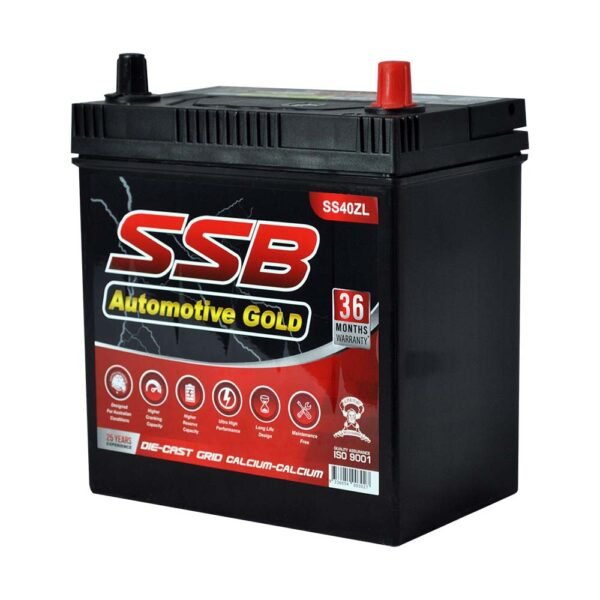 SS40ZL SSB Gold MF Car Battery