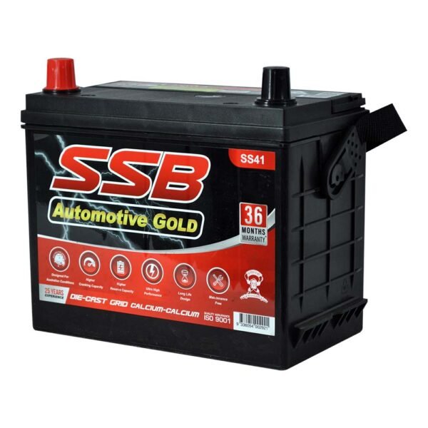 SS41 SSB Gold MF Car Battery