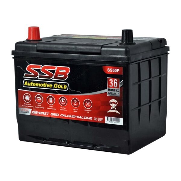 SS50P SSB Gold MF Car Battery
