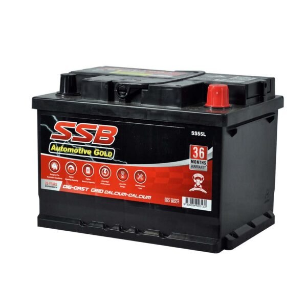 SS55L SSB Gold MF Car Battery