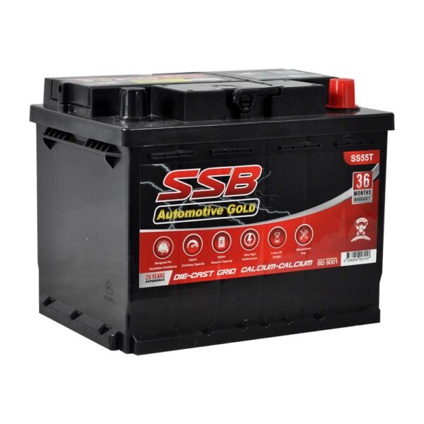 SS55T MF Automative Gold Car Battery Replacement