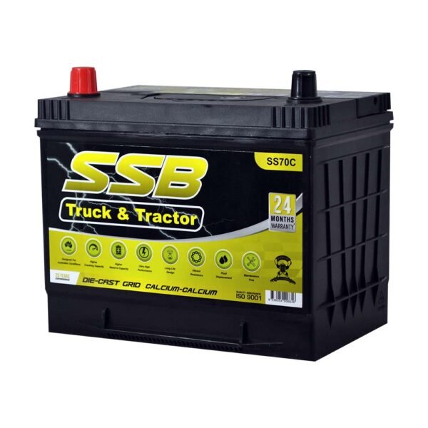 SS70C SSB Commercial Truck & Bus Battery