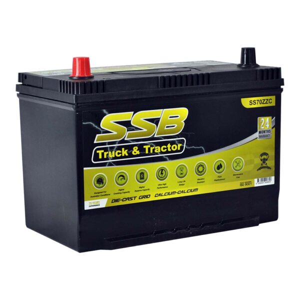 SS70ZZC SSB Commercial Truck & Bus Battery