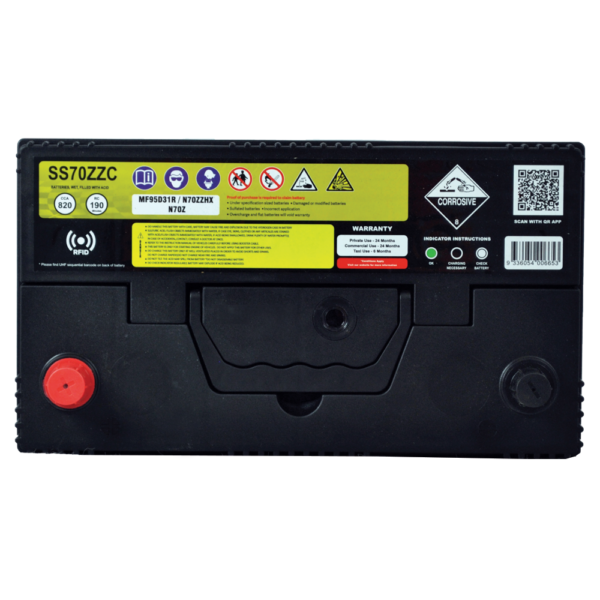 SS70ZZC SSB Commercial Truck & Bus Battery