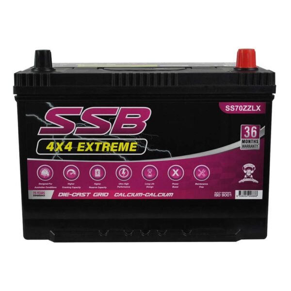SS70ZZLX SSB 4X4 Extreme 4WD Battery