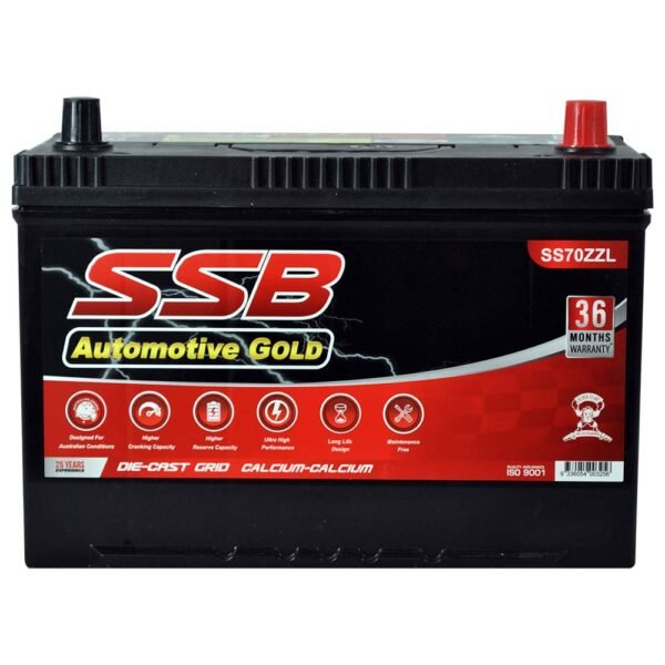SS70ZZL SSB Gold MF Car Battery