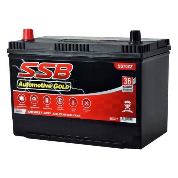 SS70ZZ SSB Gold MF Car Battery