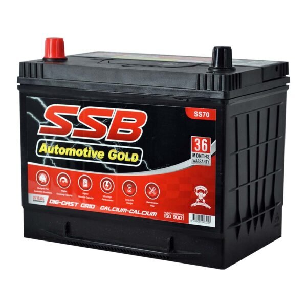 SS70 SSB Gold MF Car Battery
