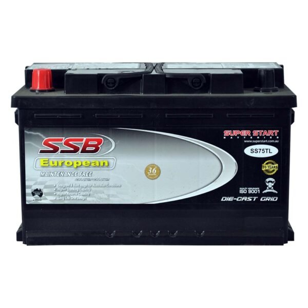 SS75TL SSB Gold MF Car Battery