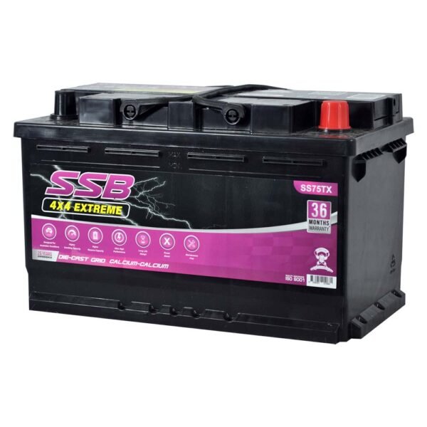 SS75TX SSB 4X4 Extreme 4WD Battery