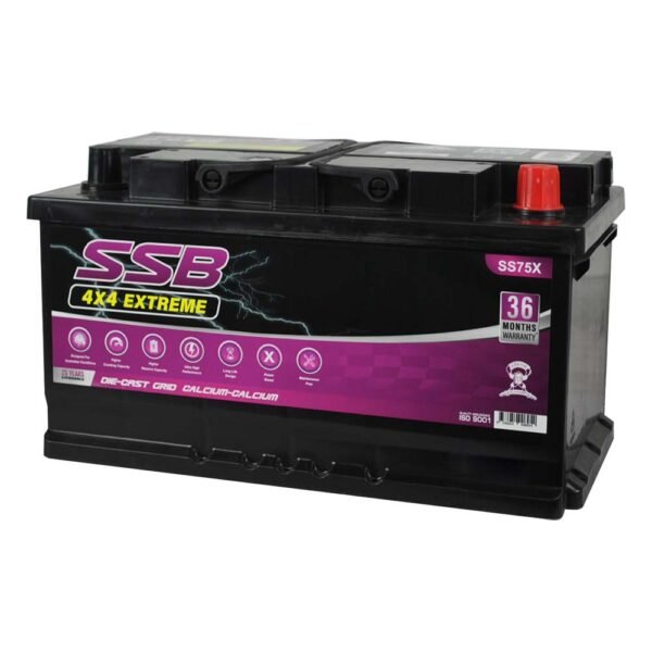 SS75X SSB 4X4 Extreme 4WD Battery