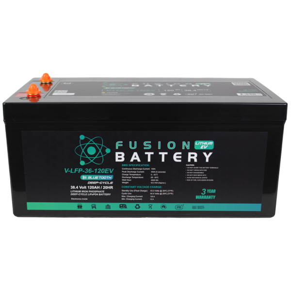 V-LFP-36-120EV Fusion Lithium 36V Deep Cycle EV Battery