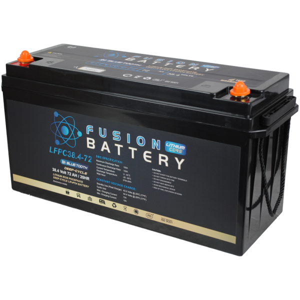 LFPC36-72 Fusion Lithium EV 36V Deep Cycle Marine Battery